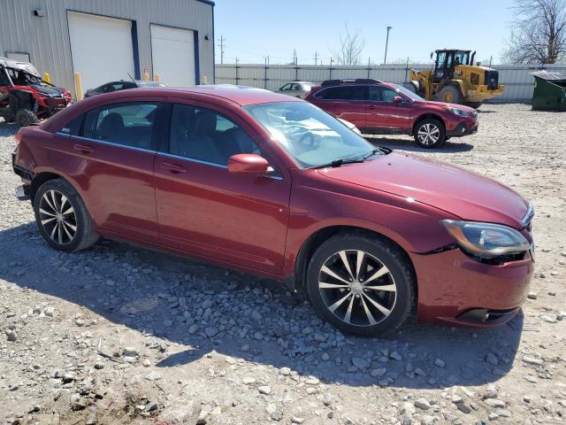 1C3CCBCG9EN198827 - 2014 CHRYSLER 200 LIMITED RED photo 4