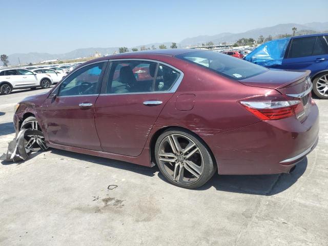 1HGCR2F52HA175312 - 2017 HONDA ACCORD SPORT MAROON photo 2
