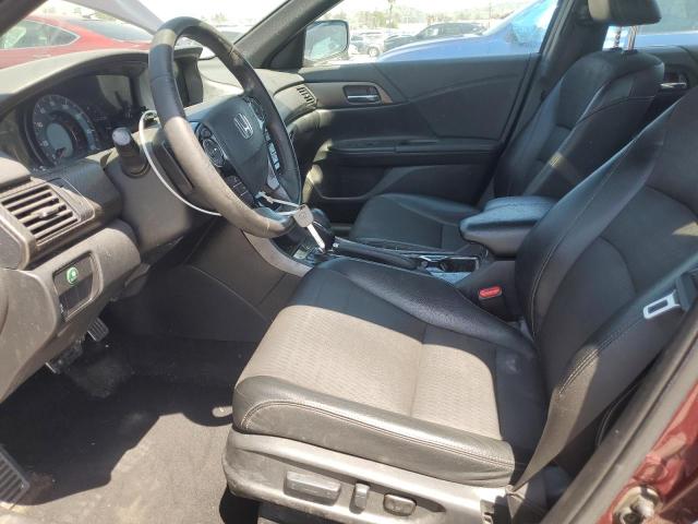 1HGCR2F52HA175312 - 2017 HONDA ACCORD SPORT MAROON photo 7
