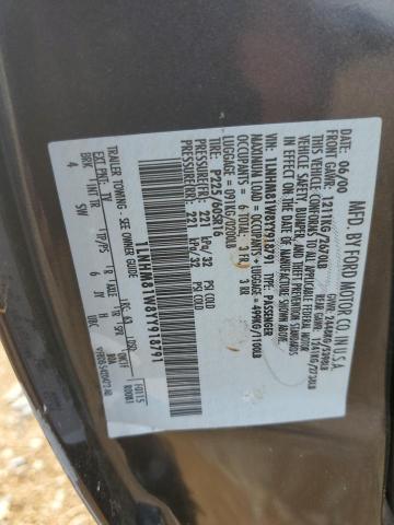 1LNHM81W8YY918791 - 2000 LINCOLN TOWN CAR EXECUTIVE CHARCOAL photo 12