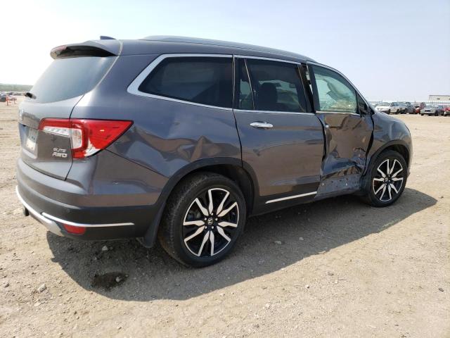 5FNYF6H04KB002802 - 2019 HONDA PILOT ELITE GRAY photo 3