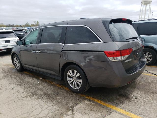 5FNRL5H41GB151637 - 2016 HONDA ODYSSEY EX GRAY photo 2