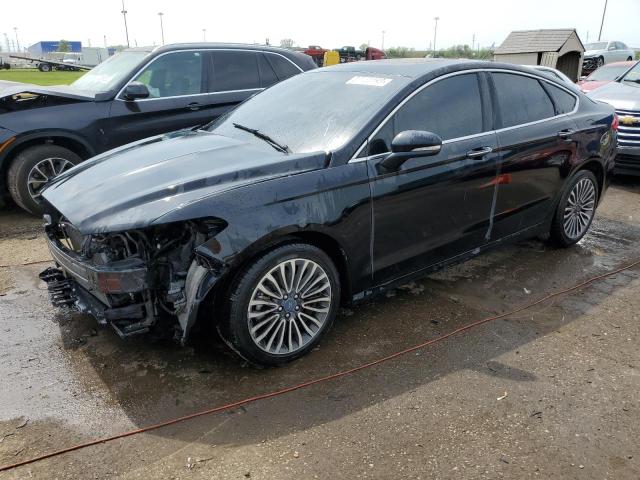 3FA6P0D98JR155367 - 2018 FORD FUSION TITANIUM/PLATINUM BLACK photo 1