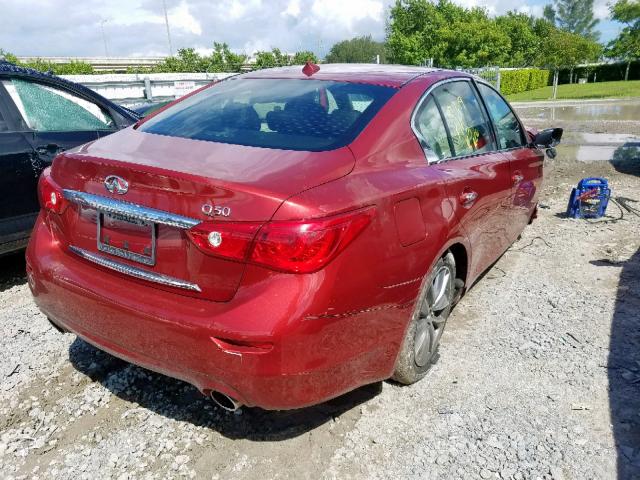 JN1BV7AP1FM356718 - 2015 INFINITI Q50 BASE  photo 4