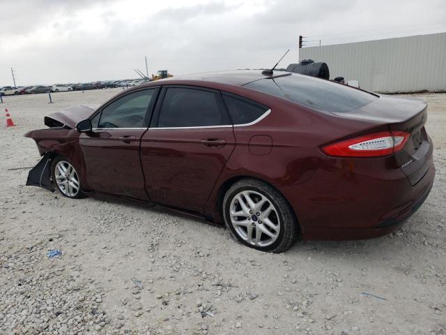 3FA6P0H73GR104988 - 2016 FORD FUSION SE MAROON photo 2