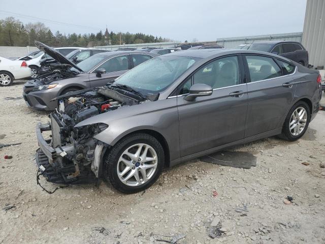 1FA6P0H7XE5357967 - 2014 FORD FUSION SE GRAY photo 1