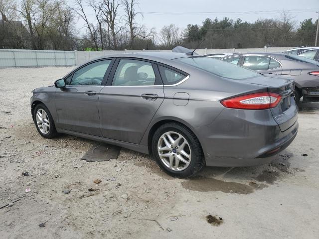 1FA6P0H7XE5357967 - 2014 FORD FUSION SE GRAY photo 2