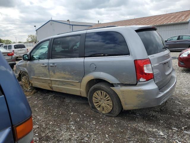 2C4RC1CGXDR783093 - 2013 CHRYSLER TOWN & COU TOURING L GRAY photo 2