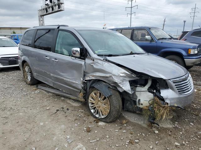2C4RC1CGXDR783093 - 2013 CHRYSLER TOWN & COU TOURING L GRAY photo 4