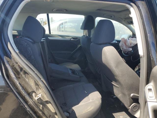 WVWDB7AJ5DW139054 - 2013 VOLKSWAGEN GOLF BLACK photo 10