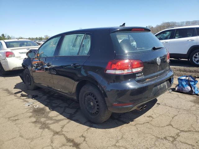 WVWDB7AJ5DW139054 - 2013 VOLKSWAGEN GOLF BLACK photo 2