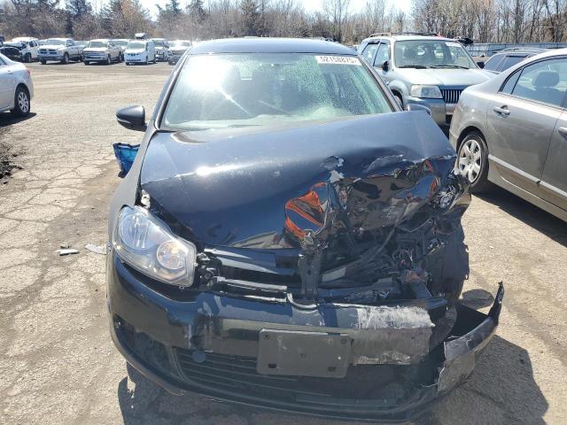 WVWDB7AJ5DW139054 - 2013 VOLKSWAGEN GOLF BLACK photo 5