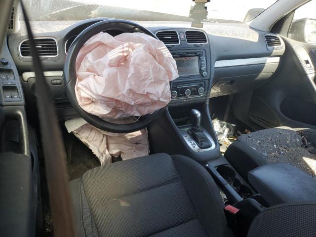 WVWDB7AJ5DW139054 - 2013 VOLKSWAGEN GOLF BLACK photo 8