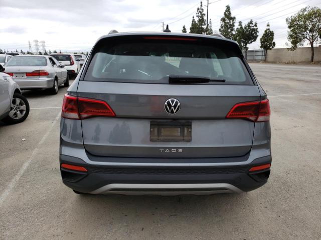 3VVDX7B20NM004592 - 2022 VOLKSWAGEN TAOS S GRAY photo 6