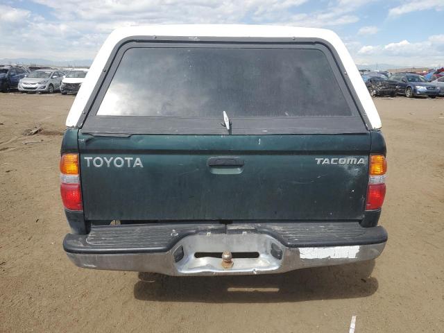 5TEVL52N04Z314689 - 2004 TOYOTA TACOMA XTRACAB GREEN photo 6