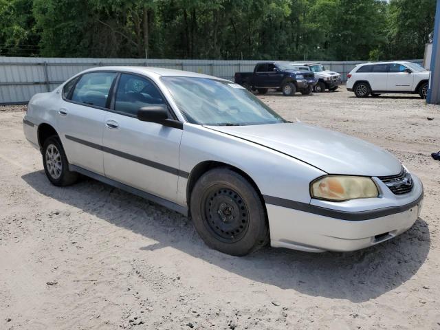 2G1WF52E439219643 - 2003 CHEVROLET IMPALA SILVER photo 4