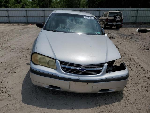 2G1WF52E439219643 - 2003 CHEVROLET IMPALA SILVER photo 5