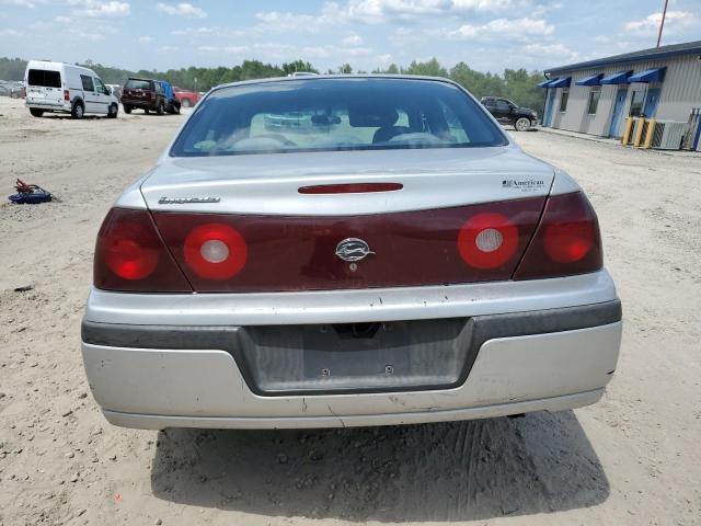 2G1WF52E439219643 - 2003 CHEVROLET IMPALA SILVER photo 6