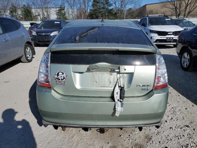 JTDKB20U383324541 - 2008 TOYOTA PRIUS GREEN photo 6