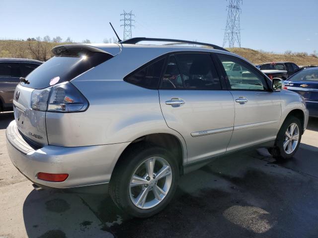 JTJHW31U182046261 - 2008 LEXUS RX 400H SILVER photo 3