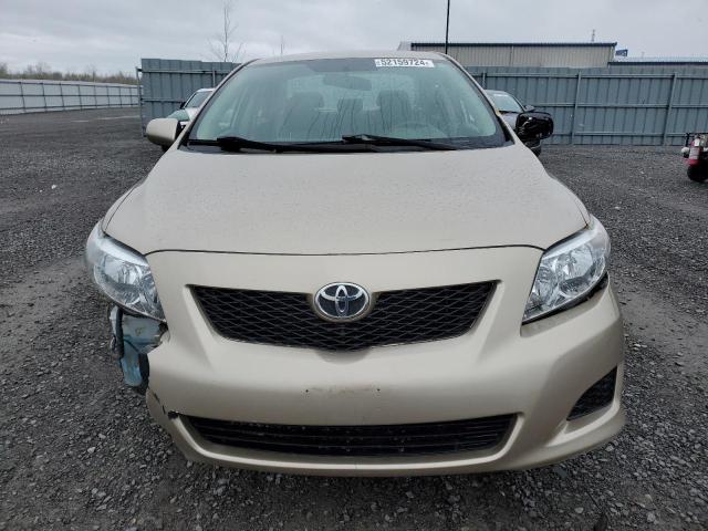 2T1BU4EEXAC222979 - 2010 TOYOTA COROLLA BASE TAN photo 5