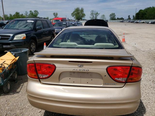 1G3NL52F33C321576 - 2003 OLDSMOBILE ALERO GL GOLD photo 6