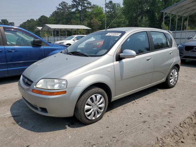 KL1TD62665B355070 - 2005 CHEVROLET AVEO BASE Gümüş foto 1