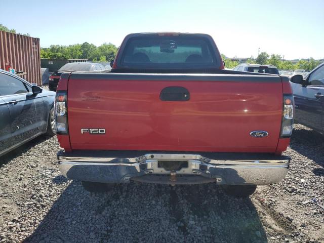 1FTZF18W6WNC29606 - 1998 FORD F150 RED photo 6