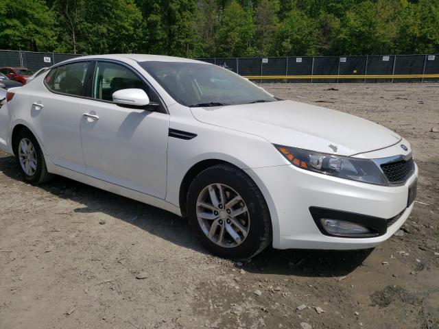 5XXGM4A7XDG234043 - 2013 KIA OPTIMA LX WHITE photo 4