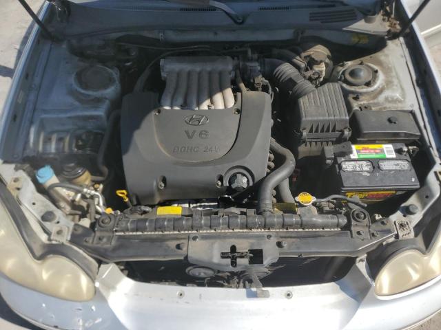 KMHWF35H35A108795 - 2005 HYUNDAI SONATA GLS SILVER photo 11