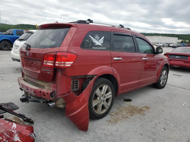 3D4GG67V09T513587 - 2009 DODGE JOURNEY R/T RED photo 3