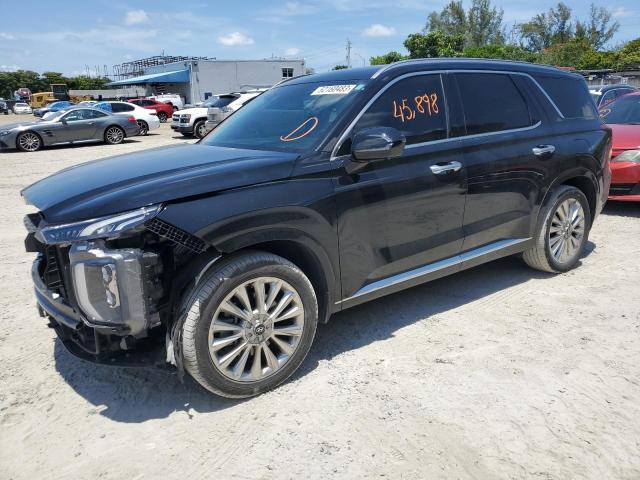 KM8R54HE5LU073633 - 2020 HYUNDAI PALISADE LIMITED BLACK photo 1