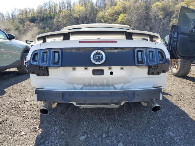 1ZVBP8FF2D5207560 - 2013 FORD MUSTANG GT WHITE photo 6