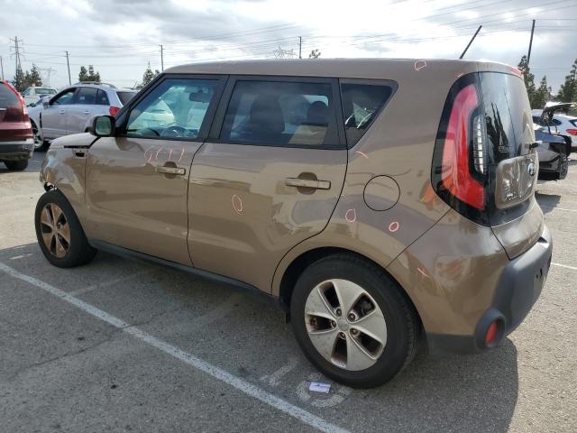 KNDJN2A24G7281027 - 2016 KIA SOUL TAN photo 2