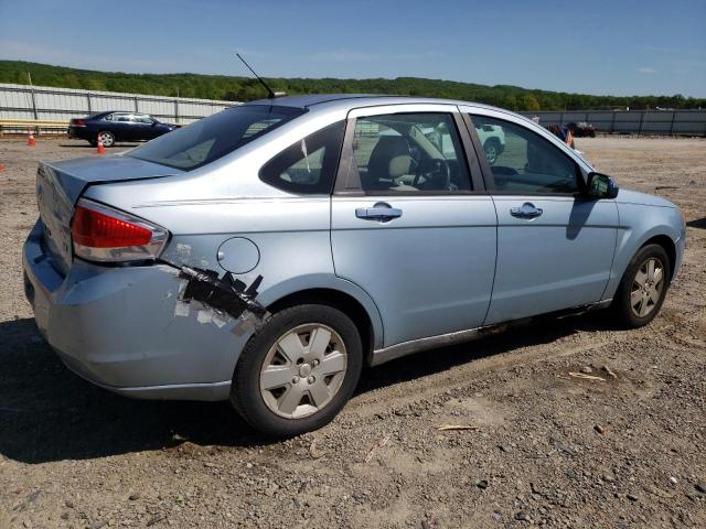 1FAHP34N38W104700 - 2008 FORD FOCUS S/SE BLUE photo 3