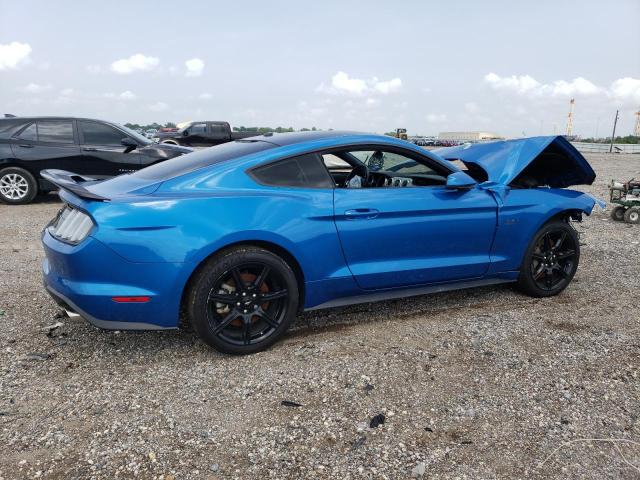 1FA6P8CF9L5105816 - 2020 FORD MUSTANG GT BLUE photo 3