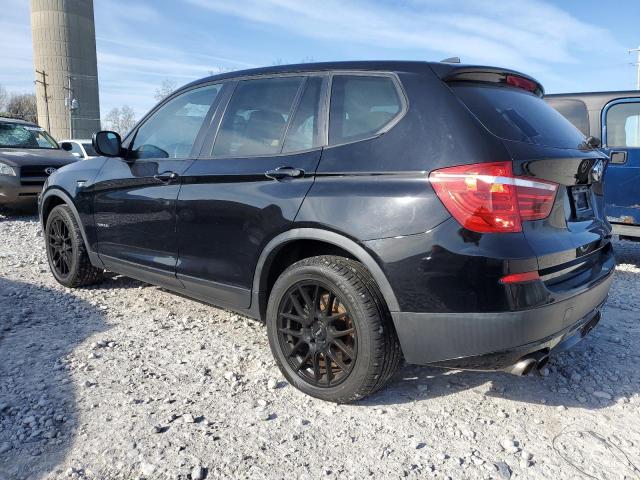 5UXWX9C58D0D08297 - 2013 BMW X3 XDRIVE28I BLACK photo 2