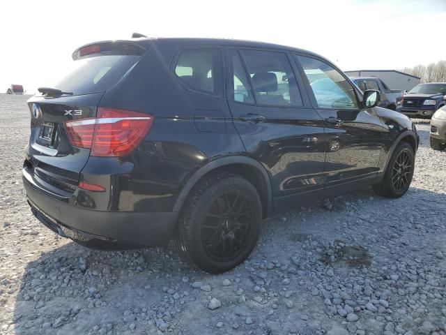 5UXWX9C58D0D08297 - 2013 BMW X3 XDRIVE28I BLACK photo 3