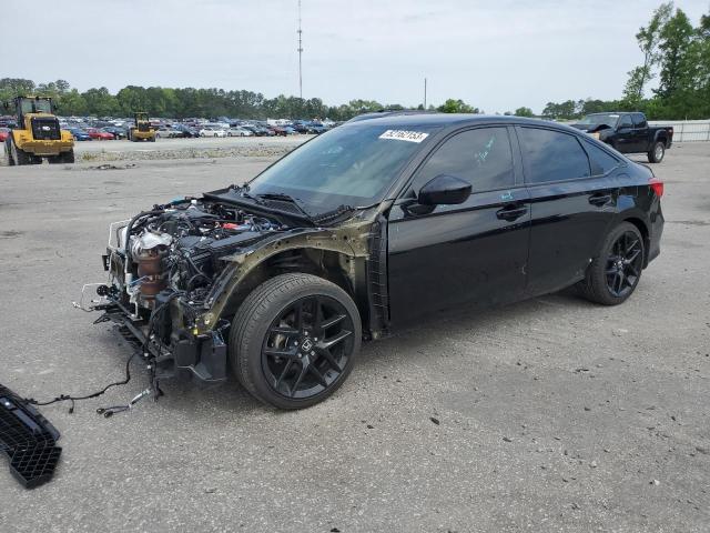 2HGFE2F54NH580223 - 2022 HONDA CIVIC SPORT 黑色 照片 1