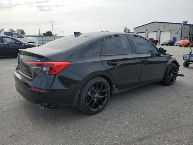 2HGFE2F54NH580223 - 2022 HONDA CIVIC SPORT 黑色 照片 3