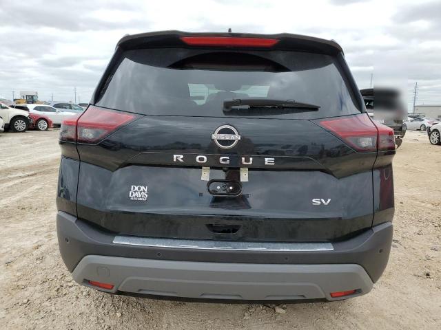 5N1BT3BAXPC854909 - 2023 NISSAN ROGUE SV BLACK photo 6