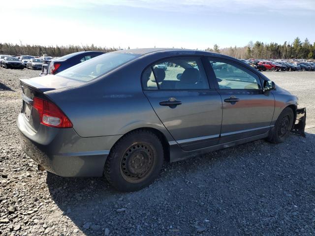 2HGFA16429H020736 - 2009 HONDA CIVIC DX-G GRAY photo 3