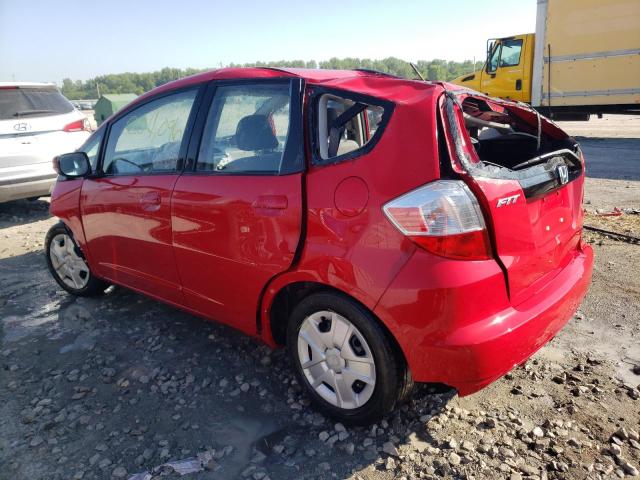 JHMGE8H37CC027453 - 2012 HONDA FIT RED photo 3