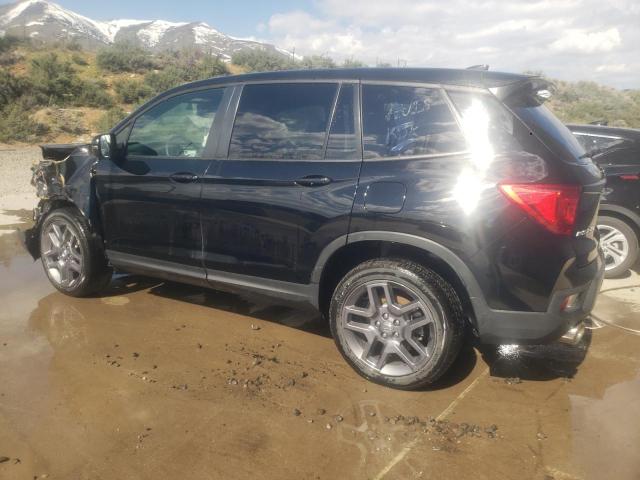 5FNYF8H58PB026177 - 2023 HONDA PASSPORT EXL BLACK photo 2