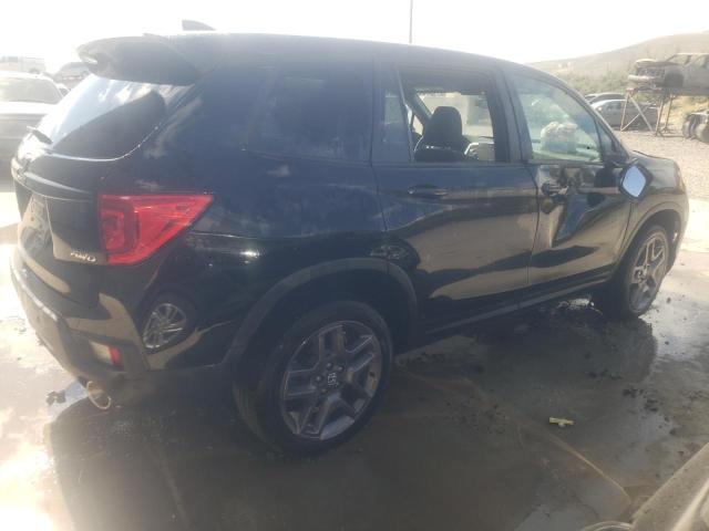 5FNYF8H58PB026177 - 2023 HONDA PASSPORT EXL BLACK photo 3