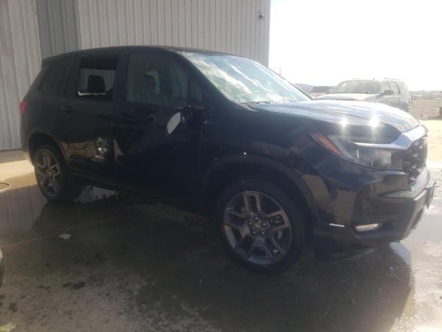 5FNYF8H58PB026177 - 2023 HONDA PASSPORT EXL BLACK photo 4