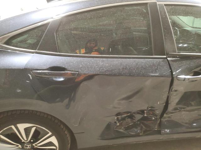 19XFC1F7XGE009298 - 2016 HONDA CIVIC EXL BLUE photo 10