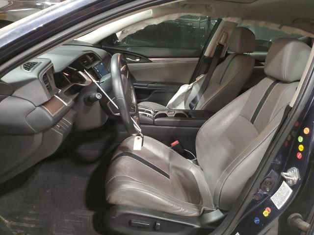 19XFC1F7XGE009298 - 2016 HONDA CIVIC EXL BLUE photo 7