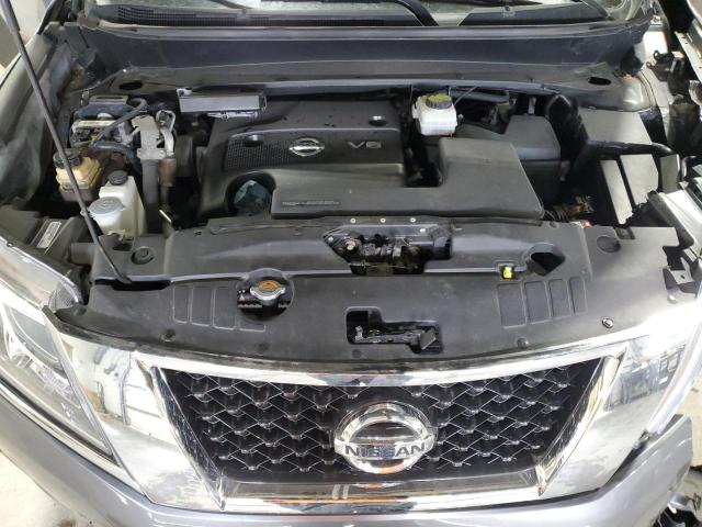 5N1AR2MM6GC658137 - 2016 NISSAN PATHFINDER S GRAY photo 12