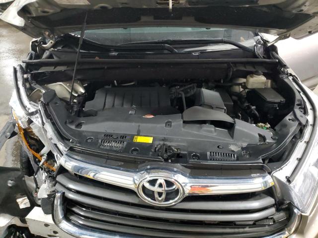 5TDJKRFH0GS343608 - 2016 TOYOTA HIGHLANDER XLE TAN photo 12